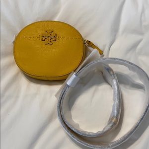Tory Burch McGraw Convertible Round Cross-Body Bag